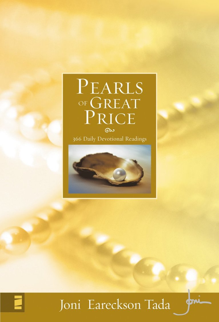Joni Eareckson Tada - Pearls of Great Price, Inbunden