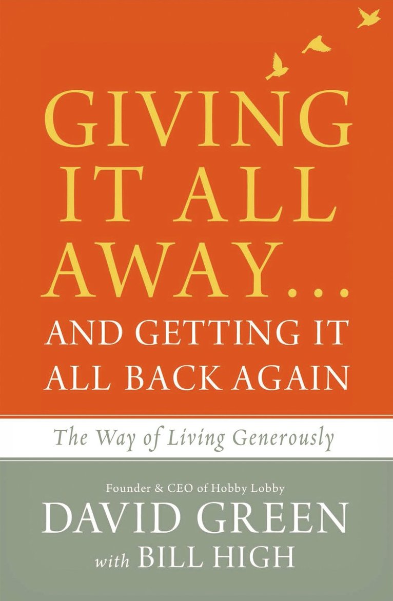 David Green - Giving It All Away…and Getting It All Back Again, Inbunden
