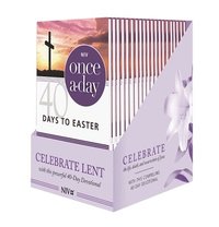 bokomslag Niv, Once-A-Day 40 Days To Easter Devotional, Filled Display, 20 Pack