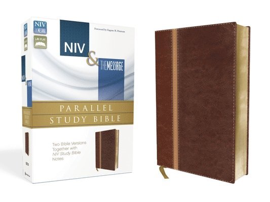 NIV & the Message Parallel Study Bible: Two Bible Versions Together with NIV Study Bible Notes 1
