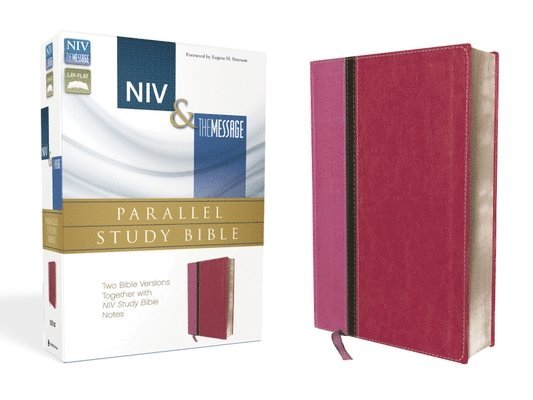 NIV & the Message Parallel Study Bible: Two Bible Versions Together with NIV Study Bible Notes 1