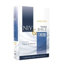 bokomslag Side-By-Side Bible-PR-NIV/MS-Large Print: Two Bible Versions Together for Study and Comparison