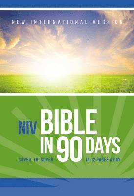 Zondervan Publishing, Zondervan - The NIV Bible in 90 Days, Häftad