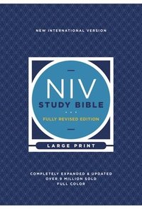 bokomslag Niv Study Bible, Fully Revised Edition (study Deeply. Believe Wholeheartedly.), Large Print, Hardcover, Red Letter, Comfort Print