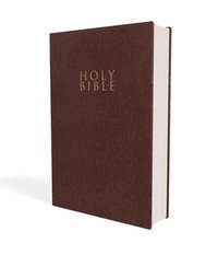 bokomslag Niv, Gift And Award Bible, Leather-Look, Burgundy, Red Letter, Comfort Print