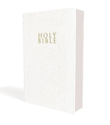 bokomslag Niv, Gift And Award Bible, Leather-Look, White, Red Letter, Comfort Print