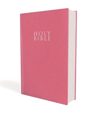 bokomslag NIV, Gift and Award Bible, Leather-Look, Pink, Red Letter, Comfort Print