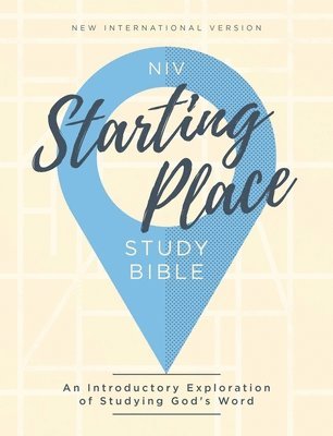 Niv, Starting Place Study Bible (An Introductory Study Bible), Hardcover, Tan, Comfort Print 1