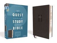 bokomslag Niv, Quest Study Bible, Leathersoft, Black, Comfort Print