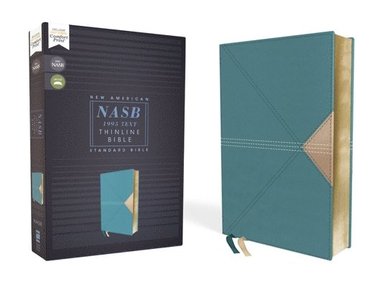 bokomslag NASB, Thinline Bible, Leathersoft, Teal, Red Letter, 1995 Text, Comfort Print