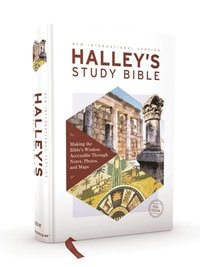 bokomslag Niv, Halley's Study Bible, Hardcover, Red Letter Edition, Comfort Print
