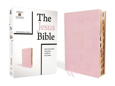 bokomslag The Jesus Bible, NIV Edition, Leathersoft Over Board, Pink, Indexed, Comfort Print