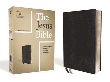 bokomslag Jesus Bible, ESV Edition, Leathersoft, Black