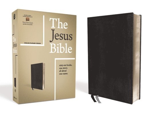 Jesus Bible, ESV Edition, Leathersoft, Black 1