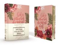 bokomslag NIV, Artisan Collection Bible, Women's Bible with Journaling Space, Cloth over Board, Pink Floral, Designed Edges under Gilding, Red Letter, Comfort Print
