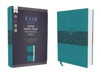 bokomslag NASB, Super Giant Print Reference Bible, Leathersoft, Teal, Red Letter, 1995 Text, Comfort Print