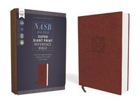 bokomslag NASB, Super Giant Print Reference Bible (Font Size: 16.5-point), Leathersoft, Brown, Red Letter, 1995 Text, Comfort Print
