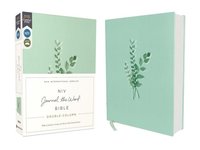 bokomslag Niv, Journal The Word Bible (Perfect For Note-Taking), Double-Column, Cloth Over Board, Teal, Red Letter, Comfort Print