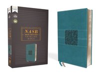 bokomslag NASB, Thinline Bible, Leathersoft, Teal, Red Letter, 2020 Text, Comfort Print