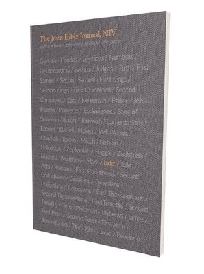 bokomslag The Jesus Bible Journal, Luke, NIV, Paperback, Comfort Print