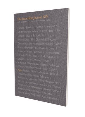 Zondervan Zondervan, Passion Publishing, Louie Giglio - The Jesus Bible Journal, Acts, NIV, Paperback, Comfort Print, Häftad