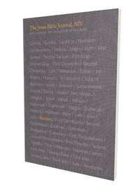 bokomslag The Jesus Bible Journal, Romans, Niv, Paperback, Comfort Print