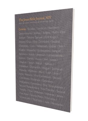 The Jesus Bible Journal, Genesis, Niv, Paperback, Comfort Print 1