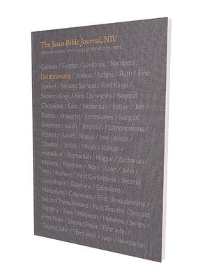 bokomslag The Jesus Bible Journal, Deuteronomy, Niv, Paperback, Comfort Print