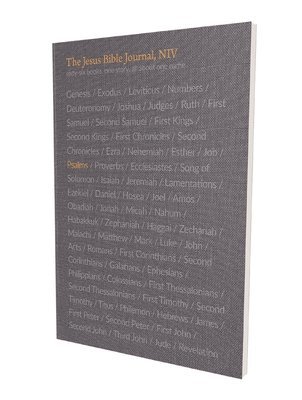 The Jesus Bible Journal, Psalms, Niv, Paperback, Comfort Print 1