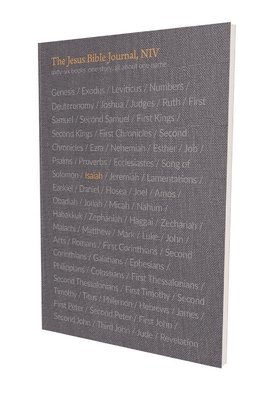 bokomslag The Jesus Bible Journal, Isaiah, NIV, Paperback, Comfort Print