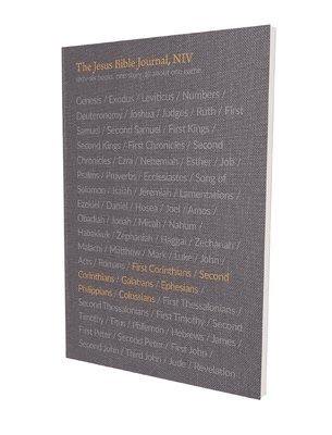 bokomslag The Jesus Bible Journal, 1 Corinthians - Colossians, Niv, Paperback, Comfort Print