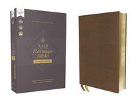 bokomslag NASB, Heritage Bible, Passaggio Setting, Leathersoft, Brown, 1995 Text, Comfort Print