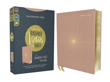bokomslag NIV, Radiant Virtues Bible: A Beautiful Word Collection, Cloth over Board, Pink, Red Letter, Comfort Print