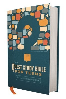 bokomslag Niv, Quest Study Bible For Teens, Hardcover, Navy, Comfort Print