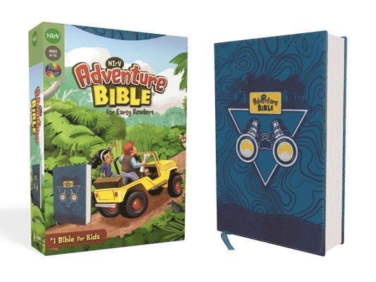 NIrV, Adventure Bible for Early Readers, Leathersoft, Blue, Full Color 1