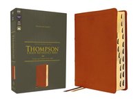 bokomslag Esv, Thompson Chain-Reference Bible, Genuine Leather, Calfskin, Tan, Red Letter, Thumb Indexed