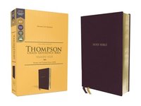 bokomslag KJV, Thompson Chain-Reference Bible, Handy Size, Leathersoft, Burgundy, Red Letter, Comfort Print