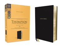 bokomslag KJV, Thompson Chain-Reference Bible, Handy Size, European Bonded Leather, Black, Red Letter, Comfort Print