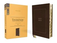 bokomslag KJV, Thompson Chain-Reference Bible, Large Print, Leathersoft, Brown, Red Letter, Thumb Indexed, Comfort Print