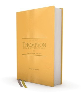 KJV, Thompson Chain-Reference Bible, Hardcover, Yellow Gold, Red Letter, Comfort Print 1