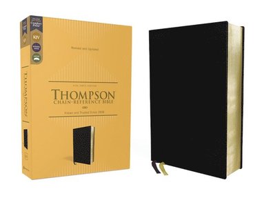 bokomslag KJV, Thompson Chain-Reference Bible, European Bonded Leather, Black, Red Letter, Comfort Print