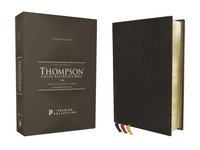 bokomslag KJV, Thompson Chain-Reference Bible, Premium Goatskin Leather, Black, Premier Collection, Art Gilded Edges, Black Letter, Comfort Print