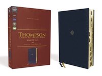 bokomslag NKJV, Thompson Chain-Reference Bible, Handy Size, Leathersoft, Navy, Red Letter, Thumb Indexed, Comfort Print
