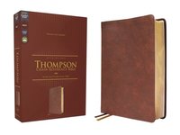 bokomslag NKJV, Thompson Chain-Reference Bible, Leathersoft, Brown, Red Letter, Comfort Print