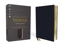 bokomslag NASB, Thompson Chain-Reference Bible, Large Print, Leathersoft, Navy, 1995 Text, Red Letter, Comfort Print