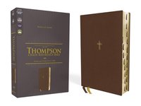 bokomslag NASB, Thompson Chain-Reference Bible, Leathersoft, Brown, 1995 Text, Red Letter, Thumb Indexed, Comfort Print