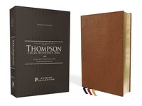bokomslag Nasb, Thompson Chain-Reference Bible, Premium Goatskin Leather, Premier Collection, Tan, 1995 Text, Black Letter, Art Gilded Edges, Comfort Print