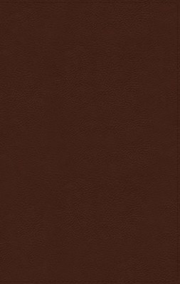 bokomslag Niv, Thompson Chain-Reference Bible, Genuine Leather, Buffalo, Brown, Red Letter, Thumb Indexed, Art Gilded Edges, Comfort Print