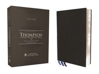 bokomslag Niv, Thompson Chain-Reference Bible, Premium Goatskin Leather, Black, Premier Collection, Black Letter, Art Gilded Edges, Comfort Print