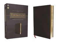 bokomslag NASB, Thompson Chain-Reference Bible, Bonded Leather, Black, Red Letter, 1977 Text